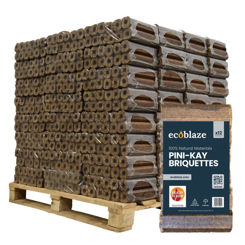 Ecoblaze Pini-Kay Briquettes - 96 Packs