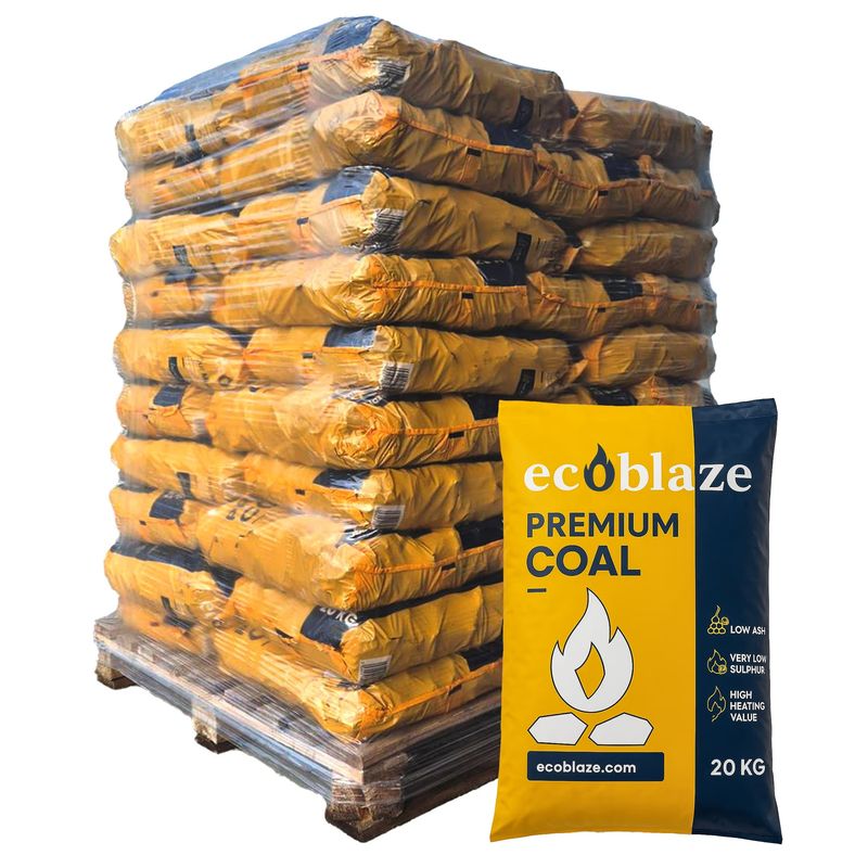 Ecoblaze Premium Coal - 50 Bags