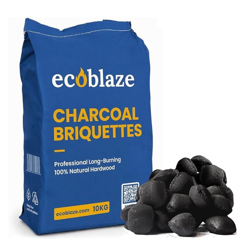 Ecoblaze Professional Charcoal Briquettes - 1 bag 10kg