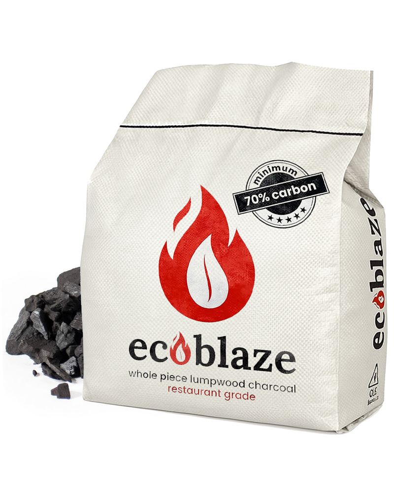 Ecoblaze Bagged Lumpwood BBQ Charcoal - 1 Bag