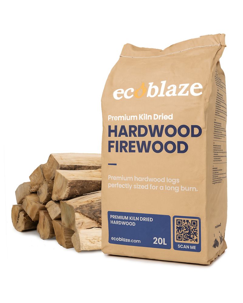 Ecoblaze Premium Kiln Dried Hardwood Firewood Bag