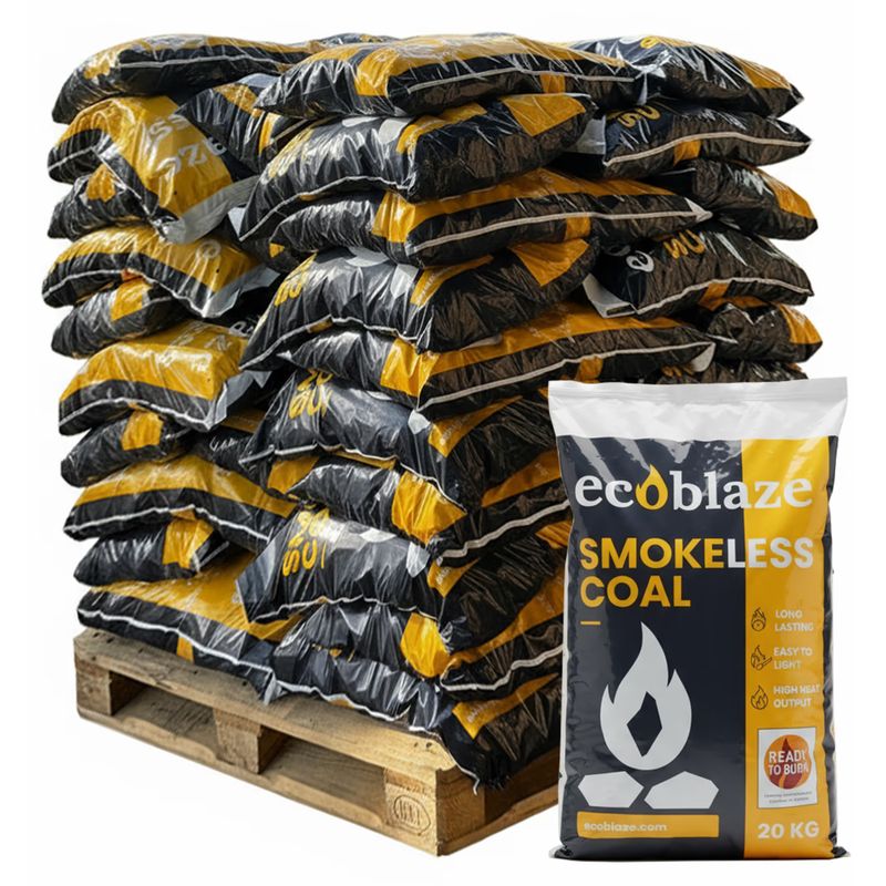 Ecoblaze Smokeless Coal - 50 Bags