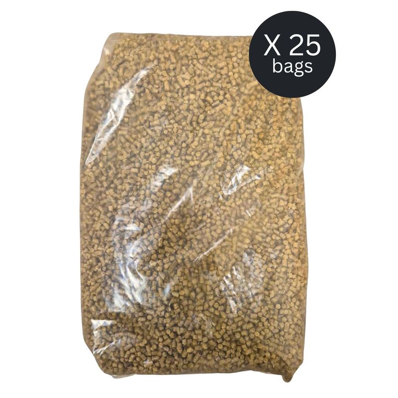 8mm Wheat Straw Pellets for Industrial Boilers 375 kg