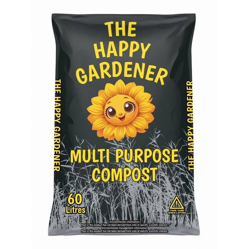 The Happy Gardener Multi Purpose Compost 60L bag