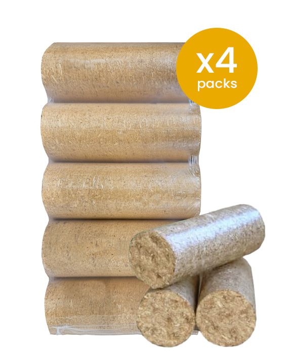Ecoblaze Nestro Heat Logs 4 Packs